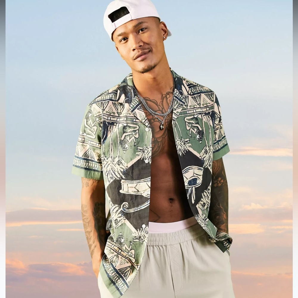 Asos design Egyptian shirt